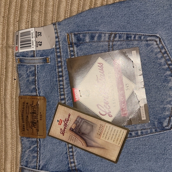 Vintage. 90s. Levis 545s. Loose fit baggy. Mens size w42 l32. DEADSTOCK. Unworn. - Picture 2 of 9